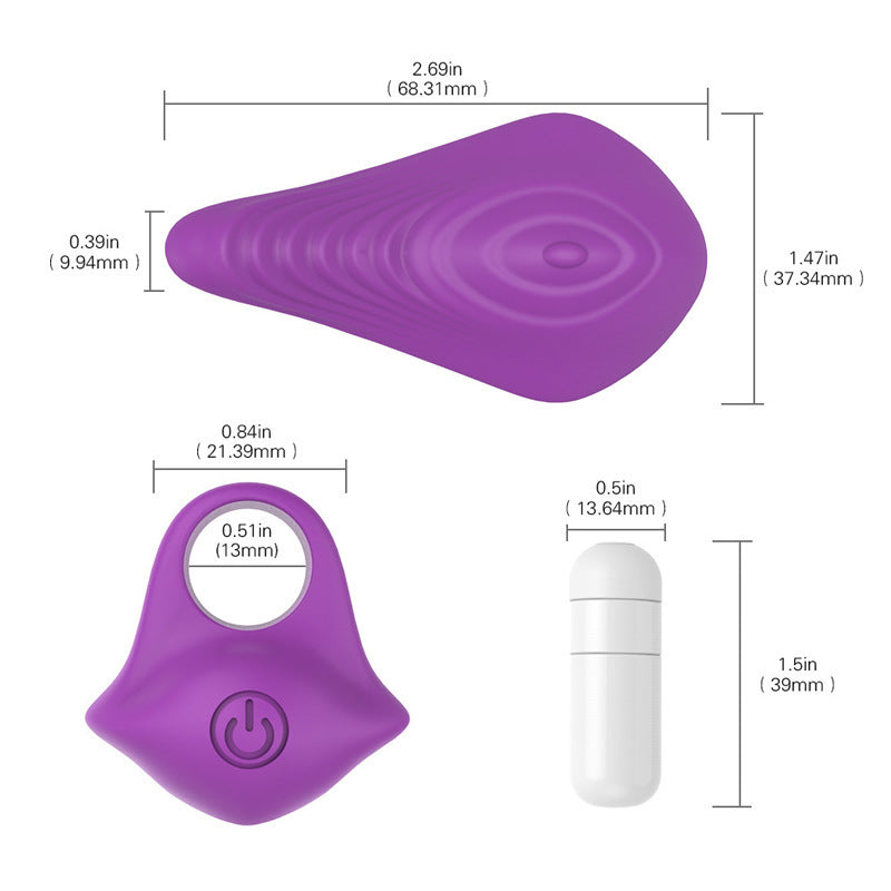 Finger Sleeve & Bullet Vibrator Set – Couples Flirting Toy
