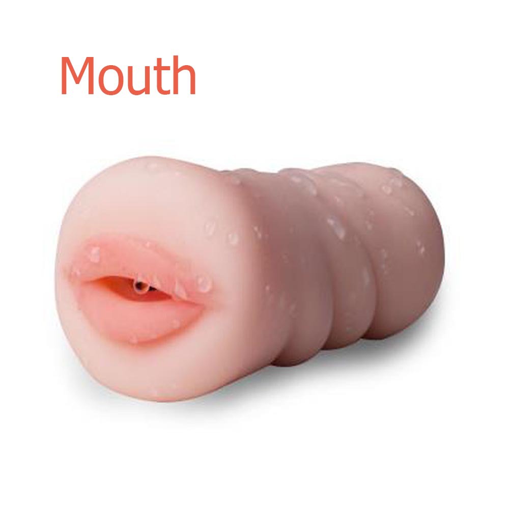 Realistic Silicone Male Masturbator – Flesh Tone