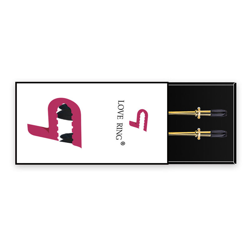 Metal Breast Clip Champagne Gold