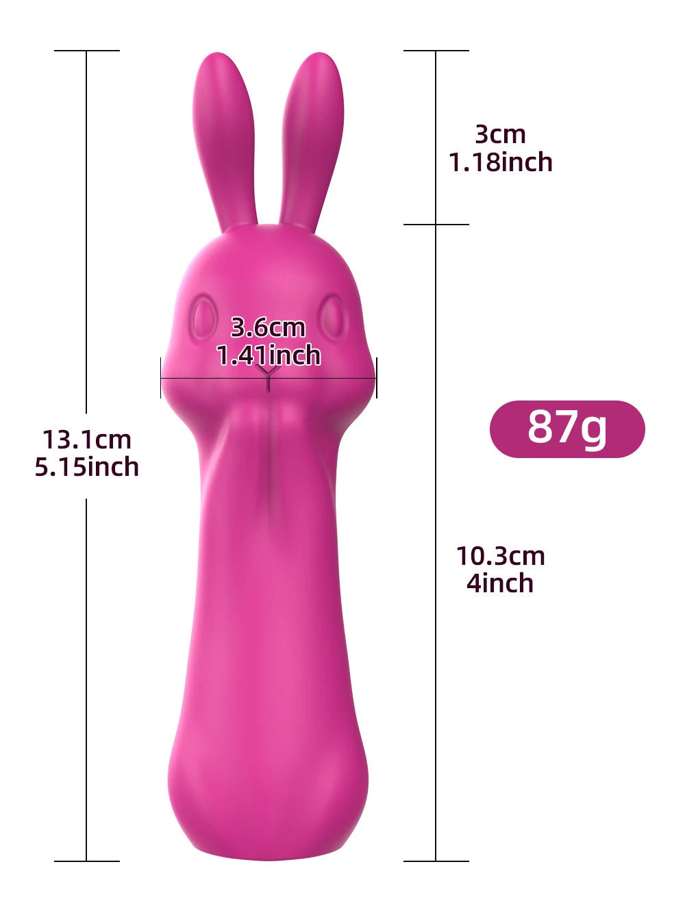 Rabbit Vibrator Massage Device