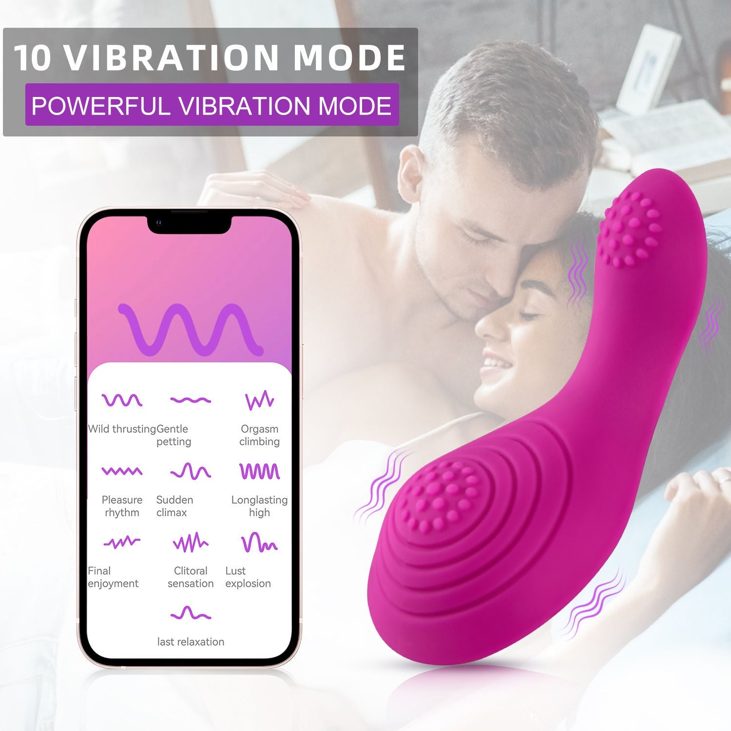 Wireless Remote Control Underwear Vibrator
