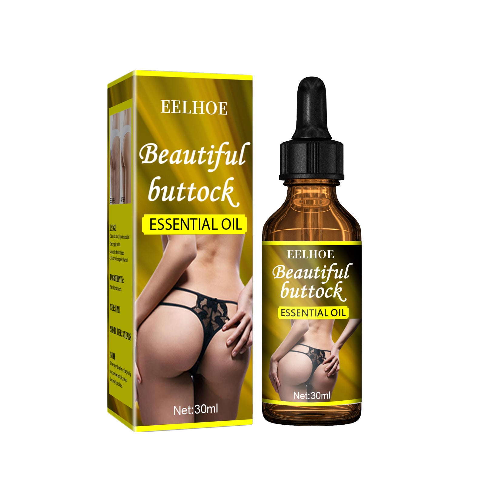Butt Firming & Enlargement Massage Oil – 30ml