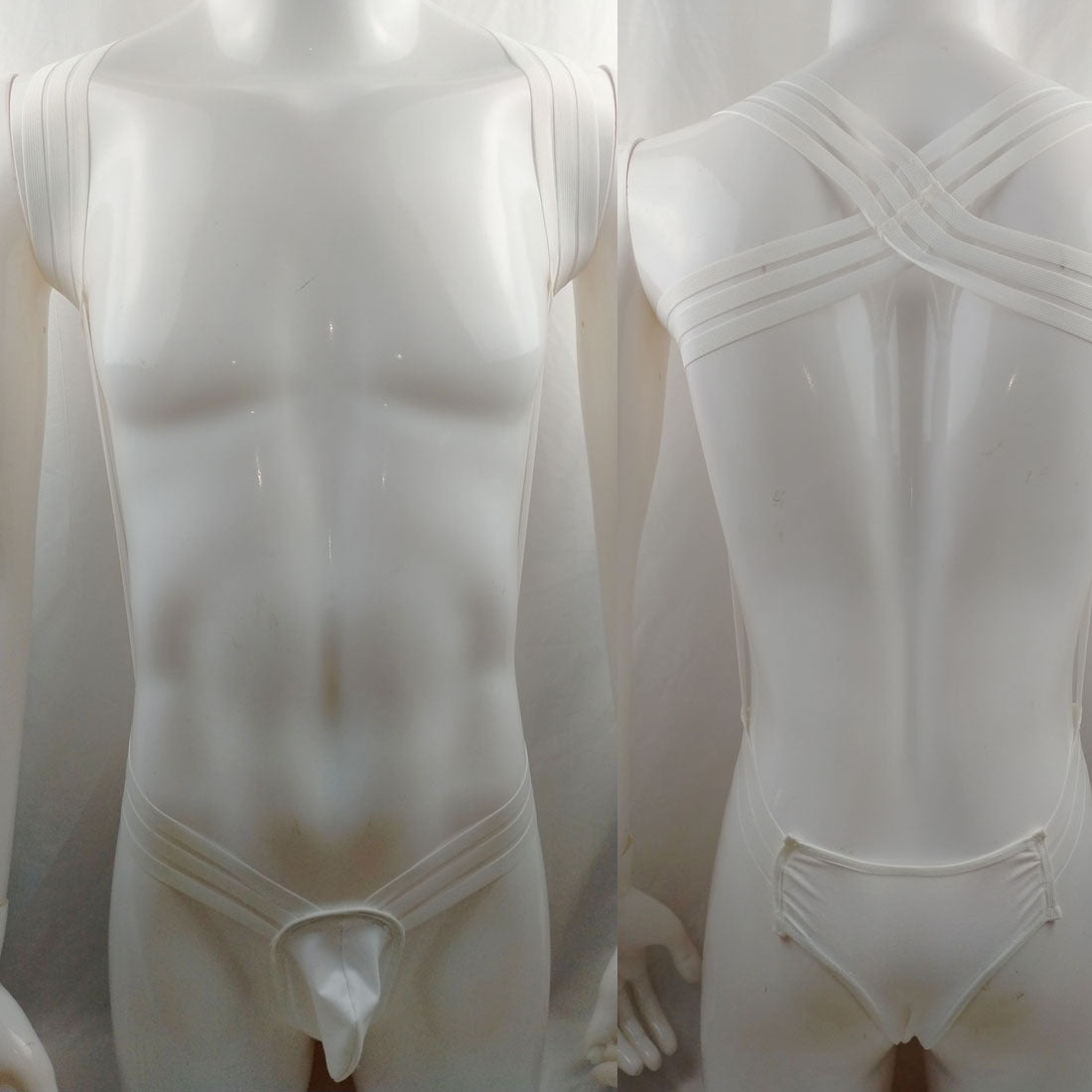 Hollow Chest Strap Crop Top – Nightclub Dance Costume