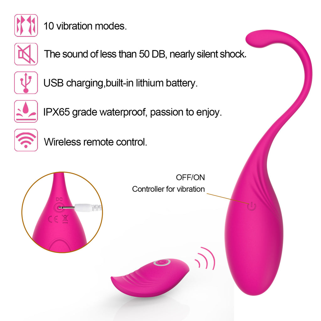 10-Speed Vibrating Dildo for Women