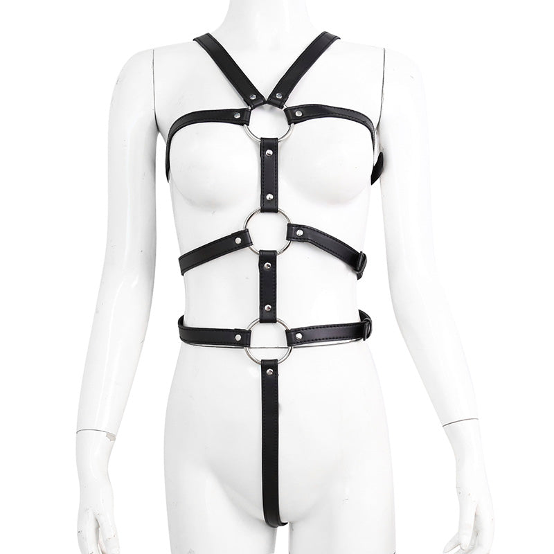 Collar collar back handcuffs