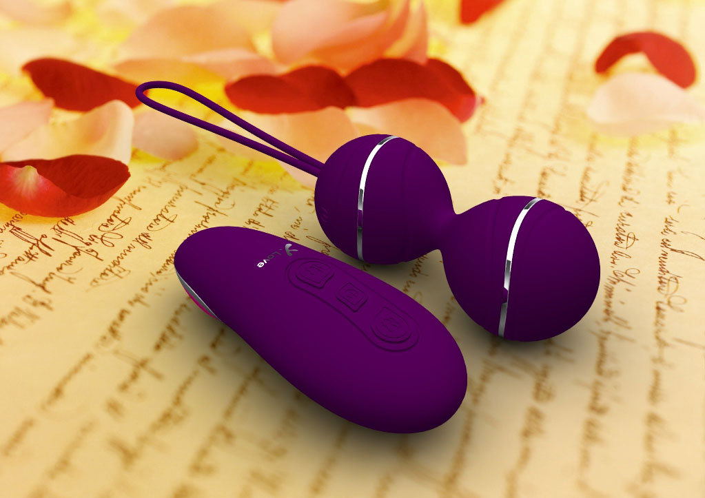 Wireless Remote Control Kegel Ball Vibrator – 7 Modes
