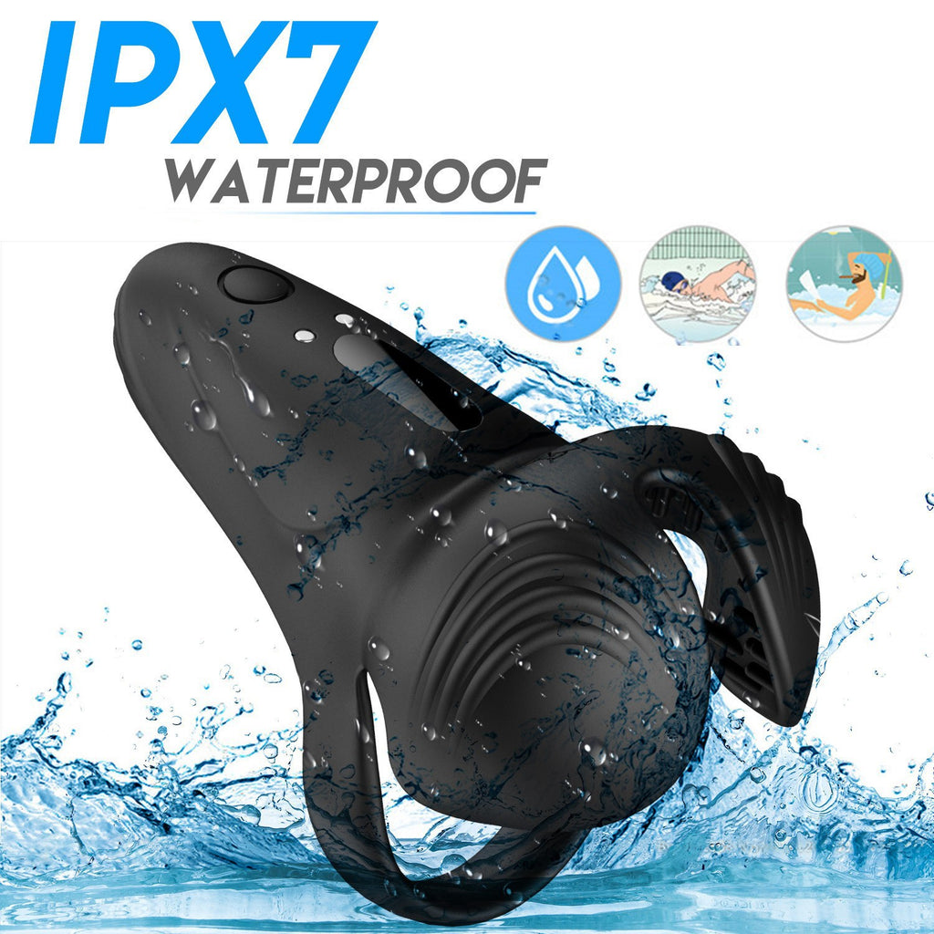 Rechargeable Vibrating Cock Ring – Remote Control