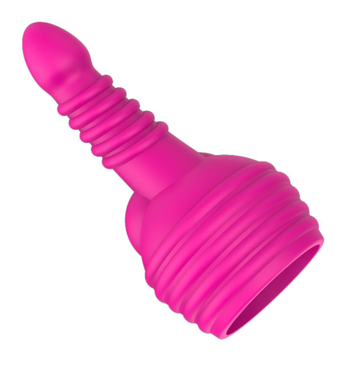 10-Frequency Silicone Vibrating Wand – With or Without Head Attachment