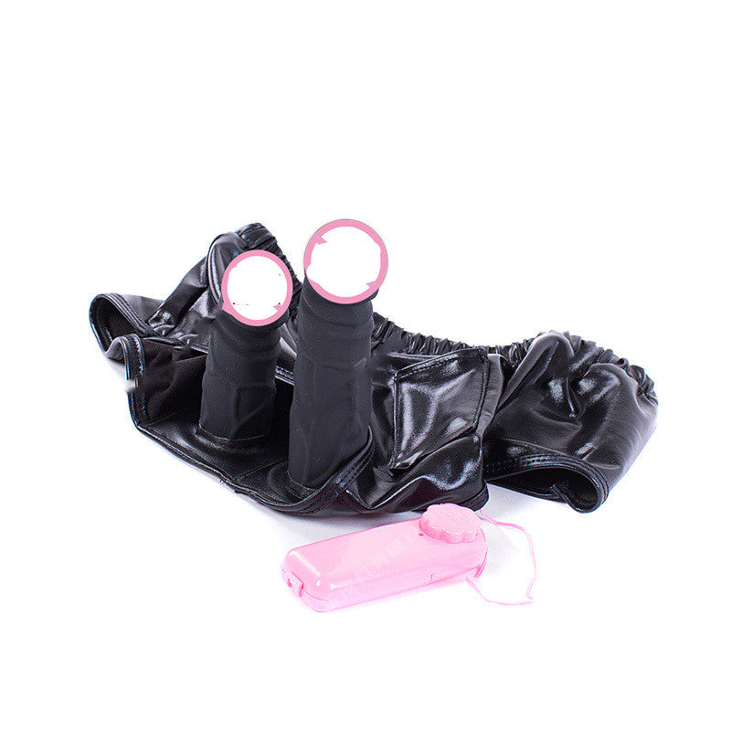Vibrating Strap-On Dildo Panties