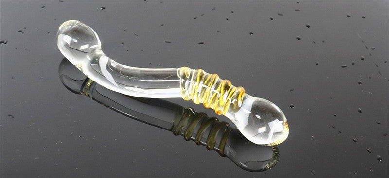 Glass Double-Headed Butt Plug