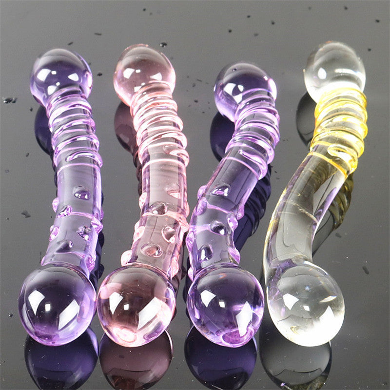 Glass Double-Headed Butt Plug