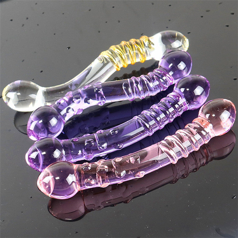 Glass Double-Headed Butt Plug