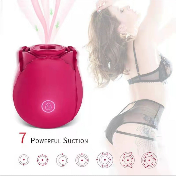 Rose Sucking & Tongue Licking Vibrating Egg