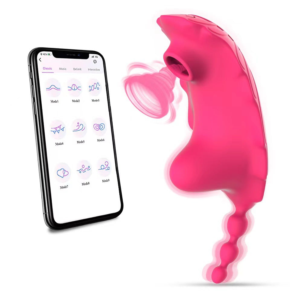 APP Remote Control Sucking Wearable Vibrator