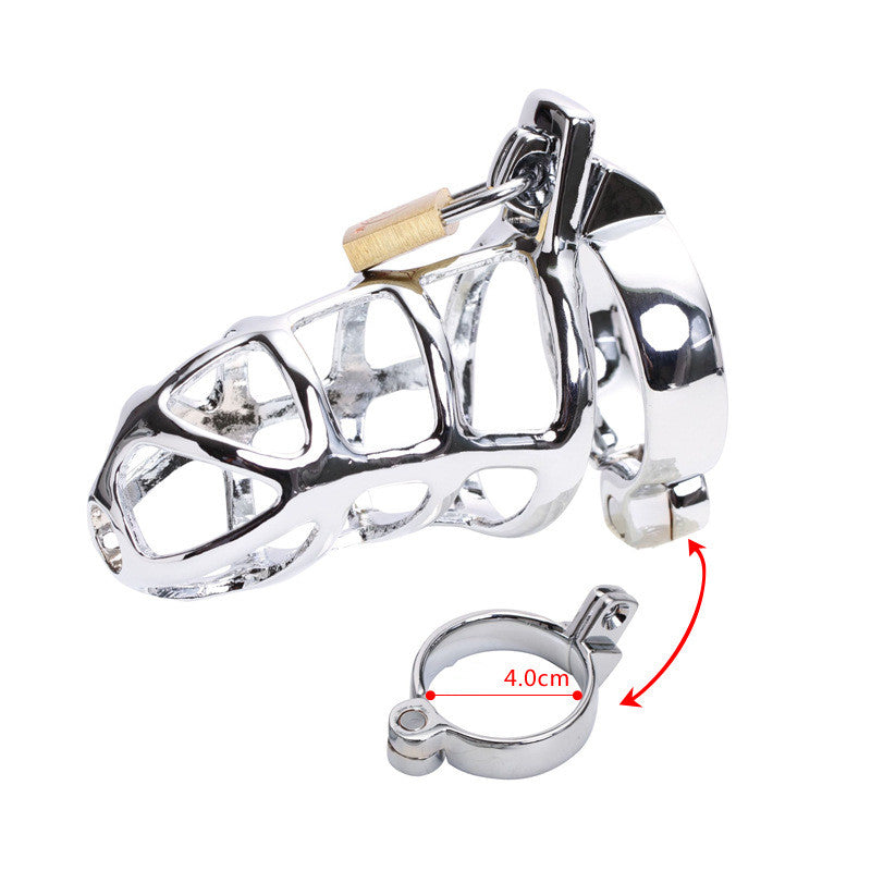 Stainless Steel Male Chastity Lock – Full Set