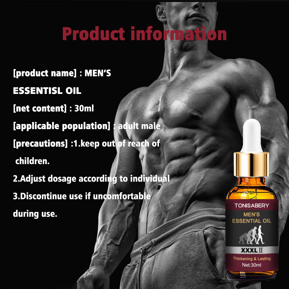 Men's Intimate Massage Oil for Penis Care