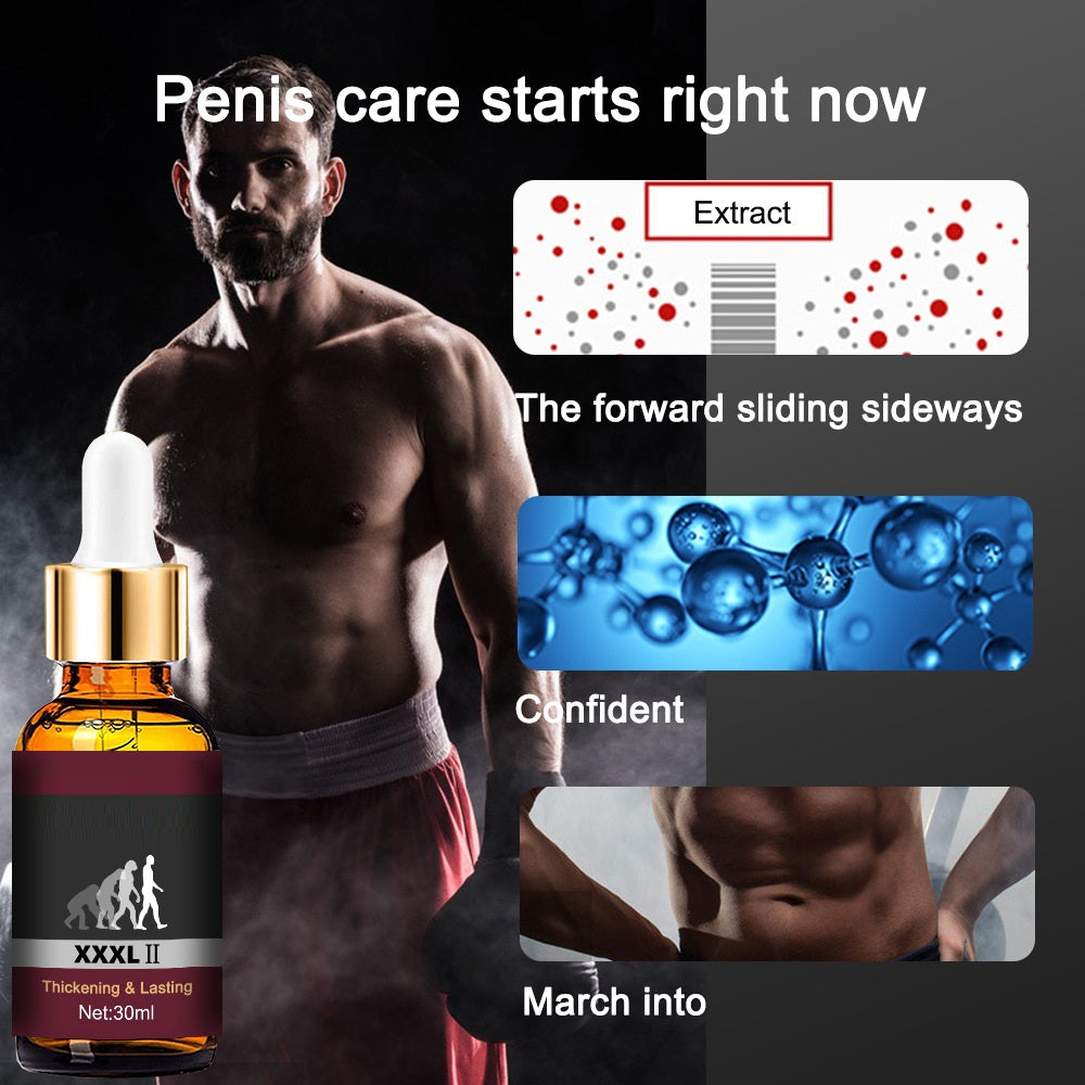 Men's Intimate Massage Oil for Penis Care