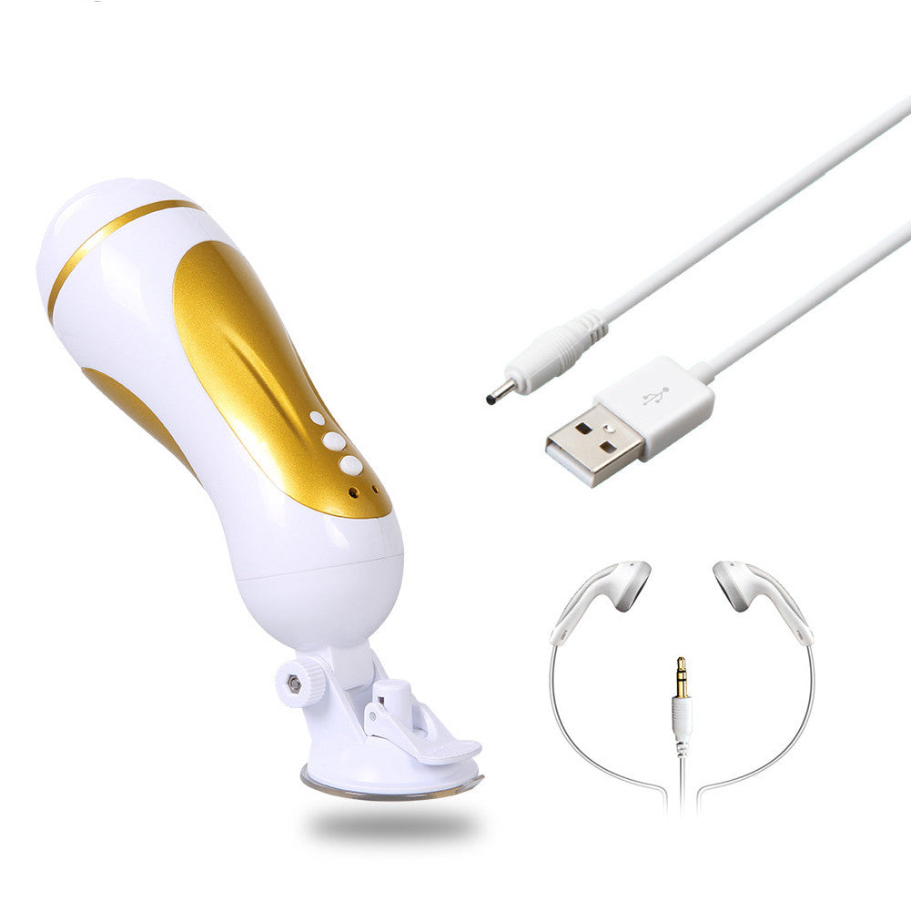 Hieha Electric Hands-Free Masturbator Cup – Voice & USB