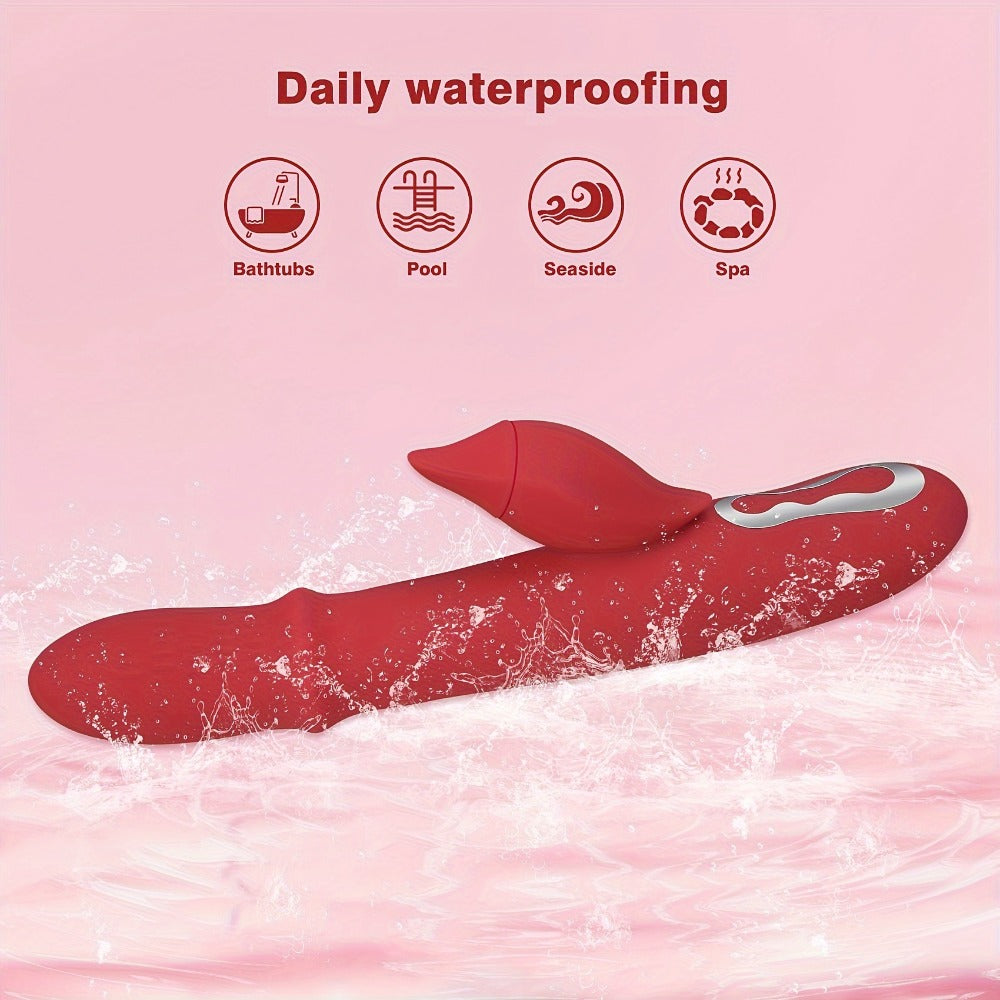 Double Vibrator Masturbation Stick