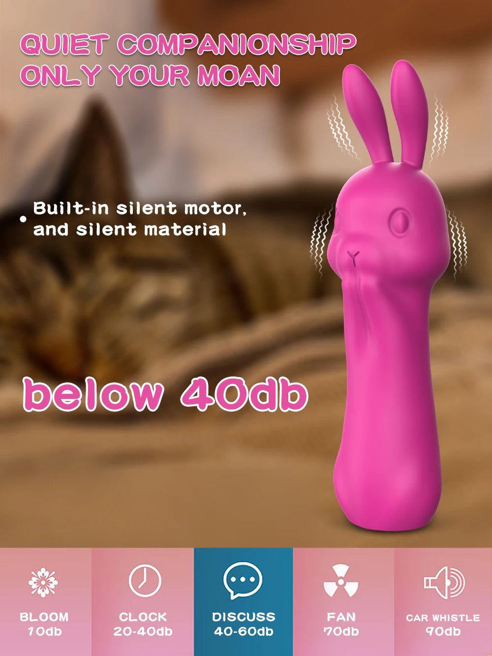 Rabbit Vibrator Massage Device