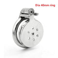 Metal Male Chastity Cage with Bird Cage Lock