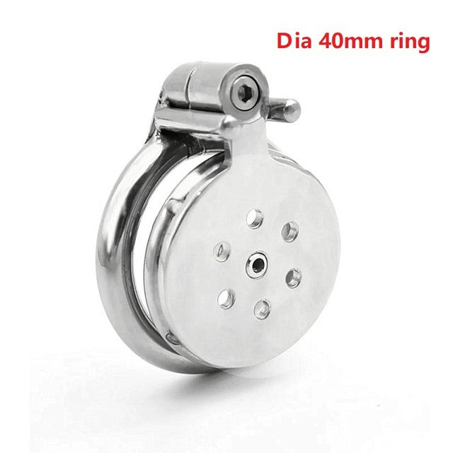 Metal Male Chastity Cage with Bird Cage Lock