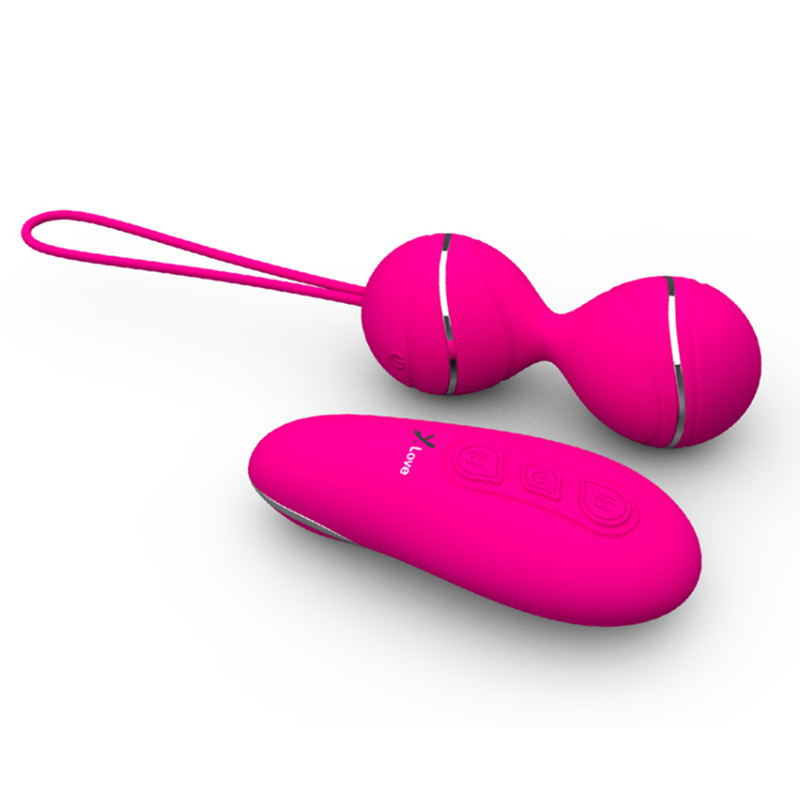 Wireless Remote Control Kegel Ball Vibrator – 7 Modes