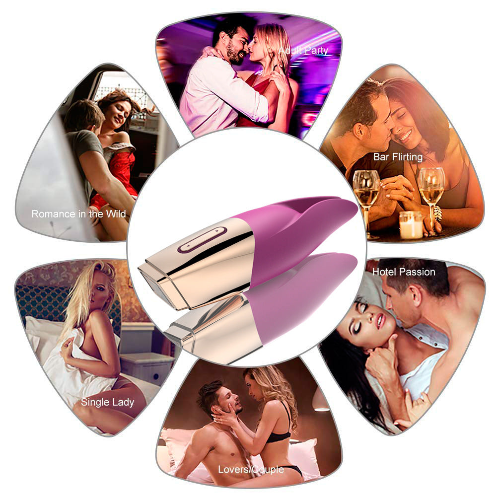 10-Speed Rechargeable Silicone Vibrator