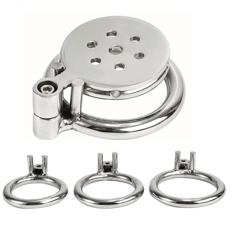 Metal Male Chastity Cage with Bird Cage Lock