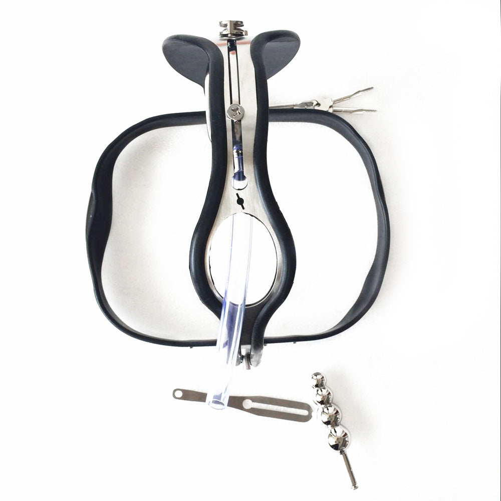 Stainless Steel Male Chastity Belt – T-Lock