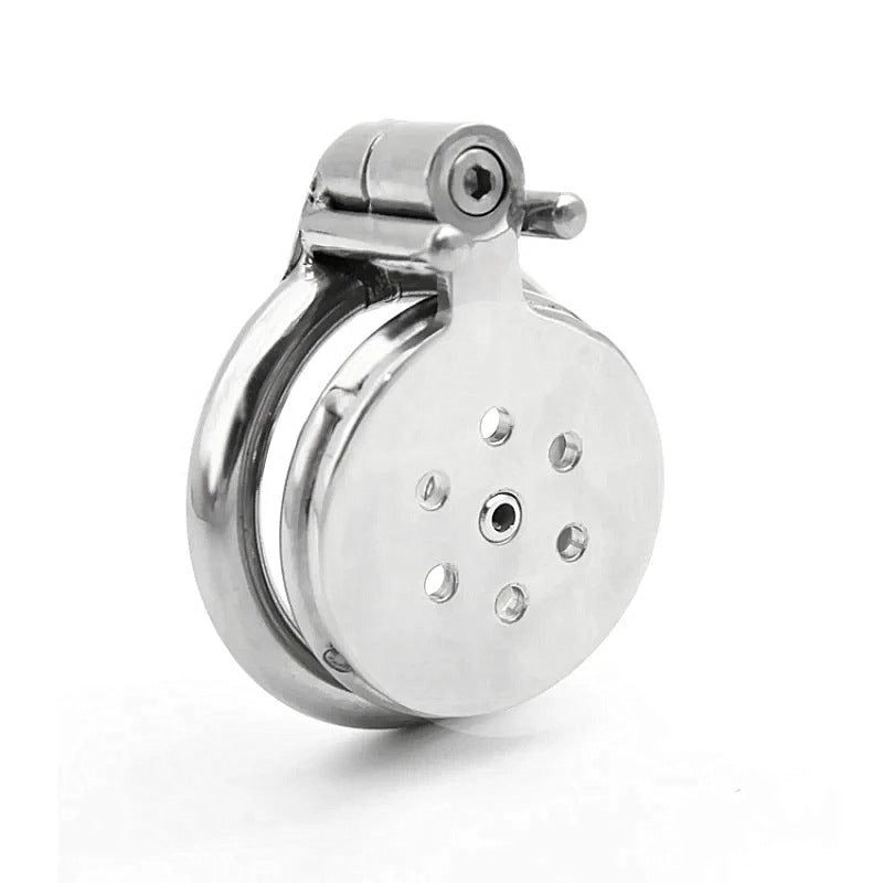 Metal Male Chastity Cage with Bird Cage Lock