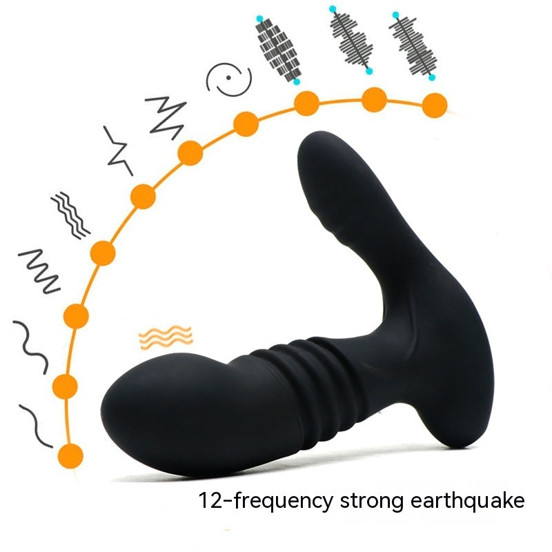 Telescopic Prostate Butt Plug Vibrator