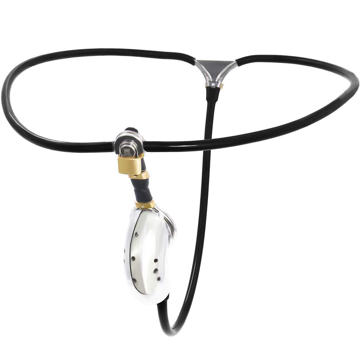 Men's Silicone Cage Invisible Chastity Belt