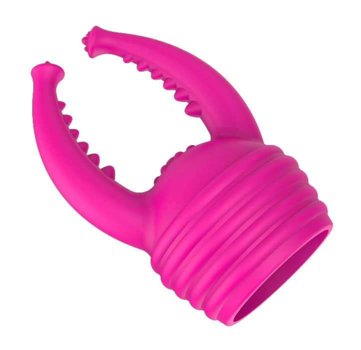 10-Frequency Silicone Vibrating Wand – With or Without Head Attachment