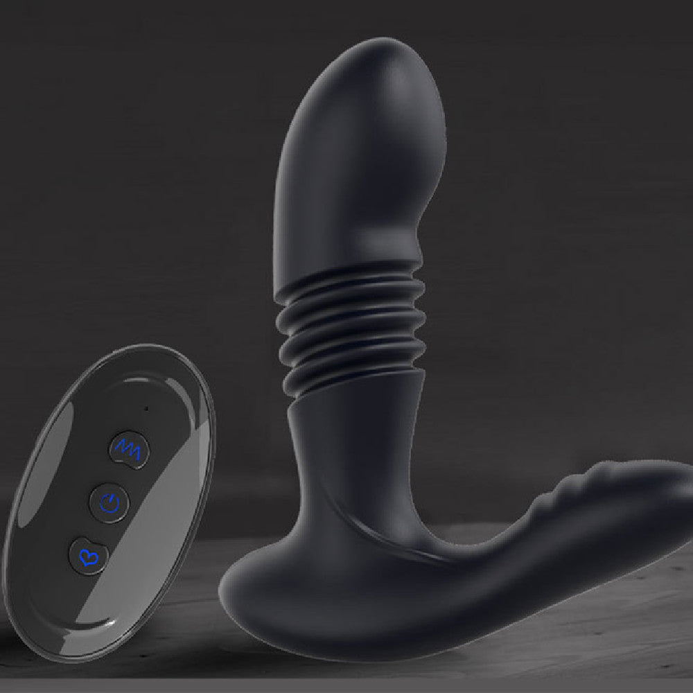 Telescopic Prostate Butt Plug Vibrator