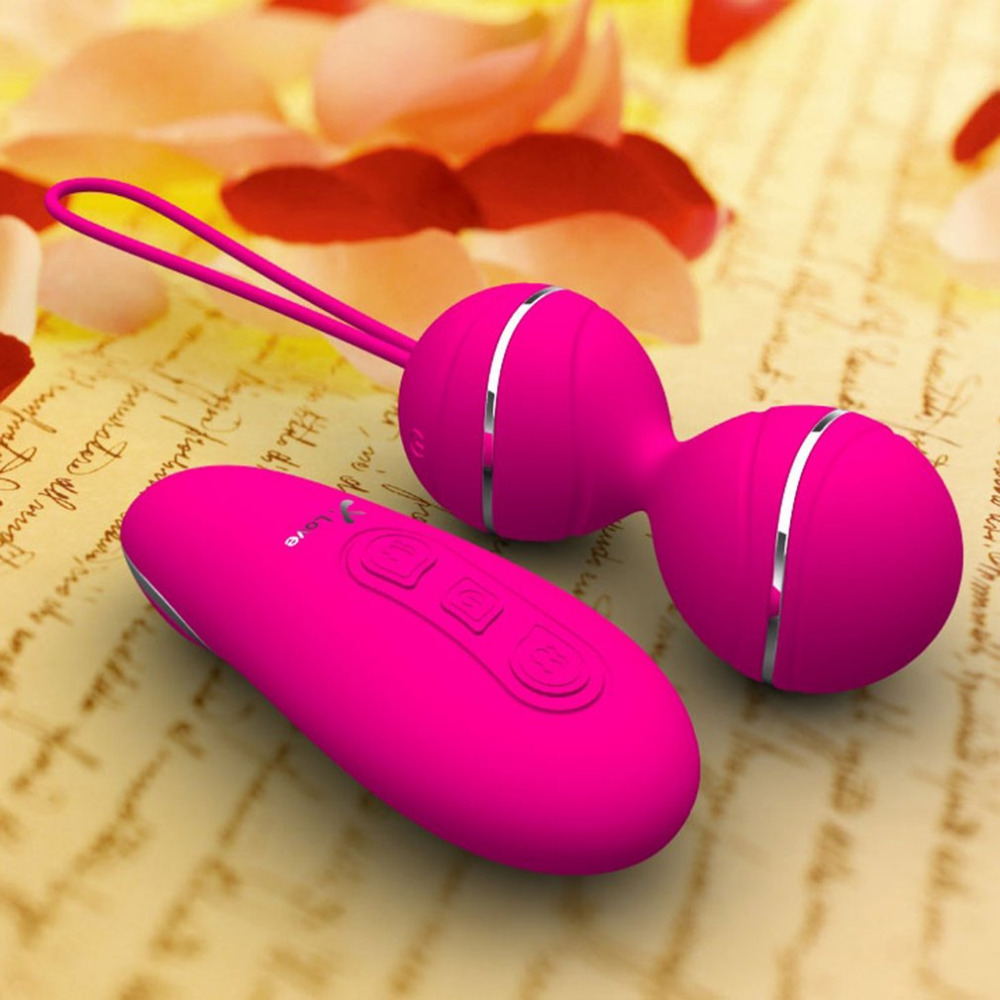 Wireless Remote Control Kegel Ball Vibrator – 7 Modes