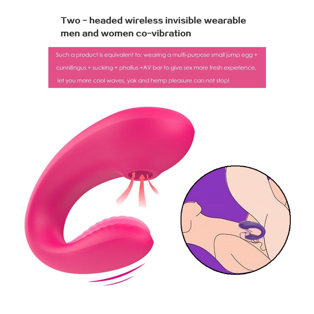 U-Shape Wearable Couples Vibrator