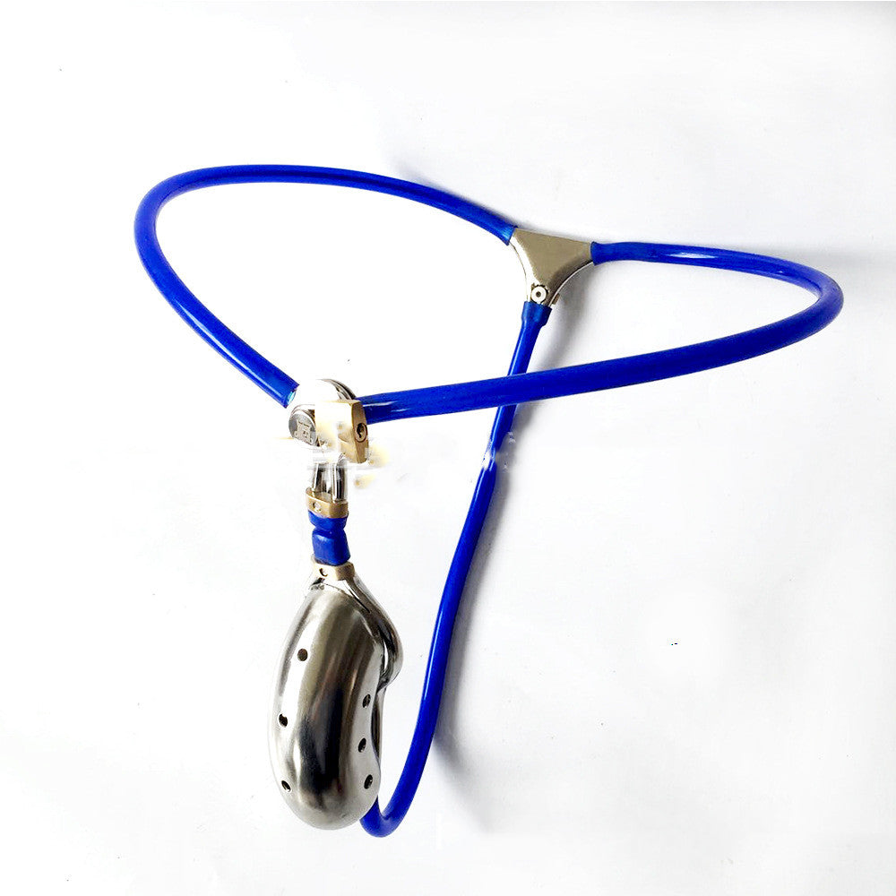 Men's Silicone Cage Invisible Chastity Belt