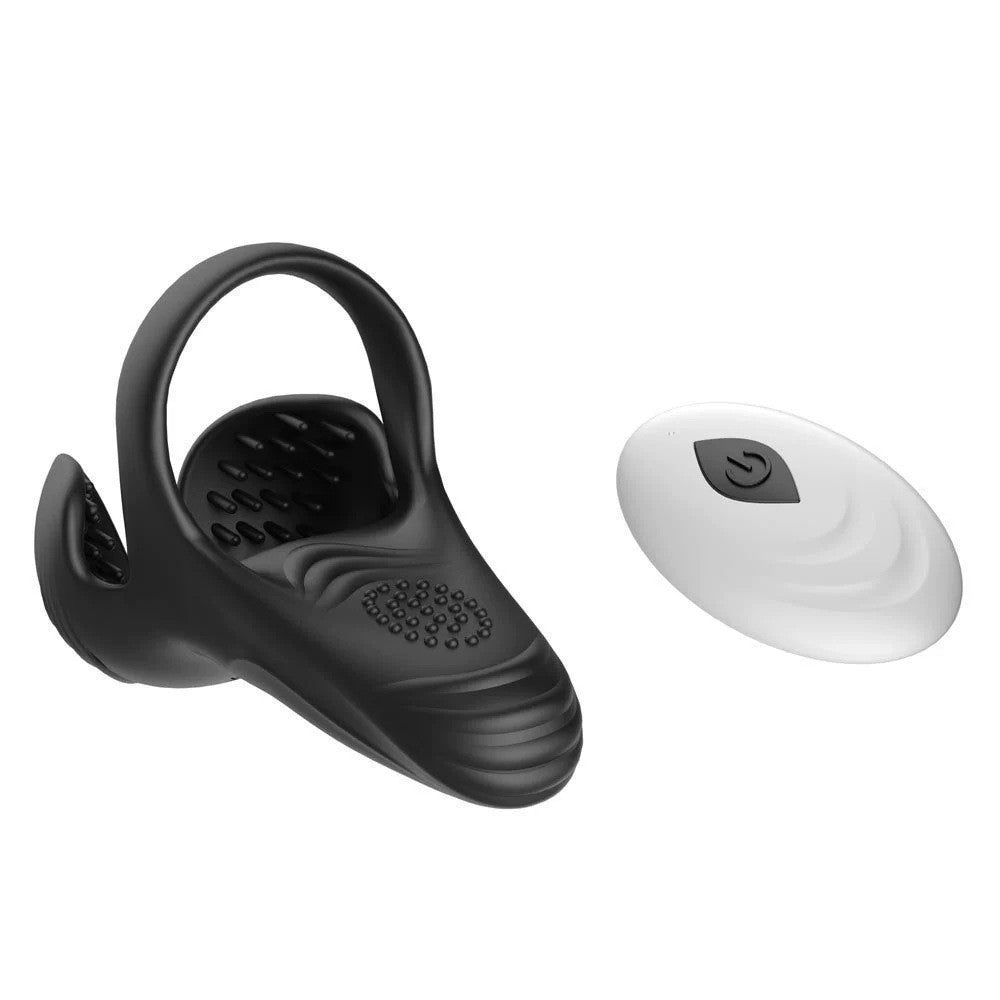 Rechargeable Vibrating Cock Ring – Remote Control