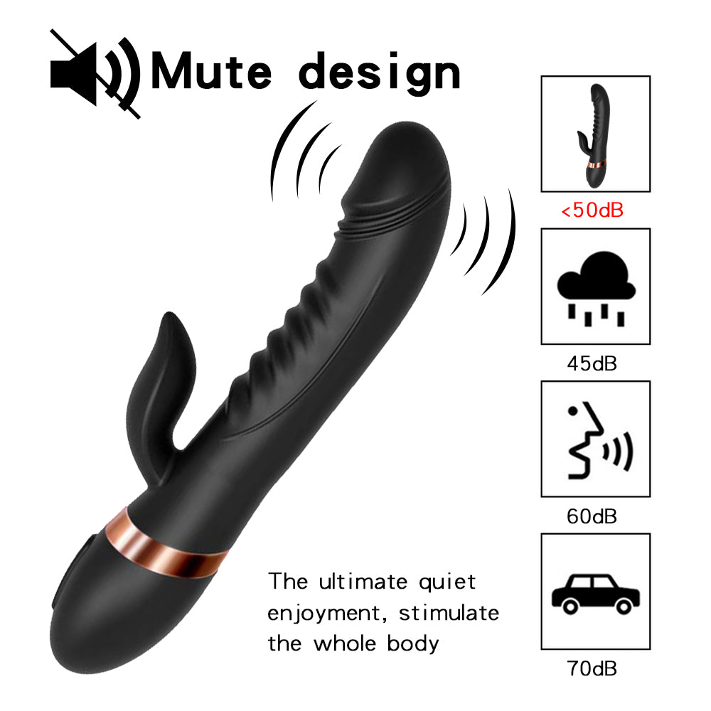 2-in-1 Heating G-Spot Vibrator