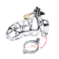 Stainless Steel Male Chastity Lock – Full Set