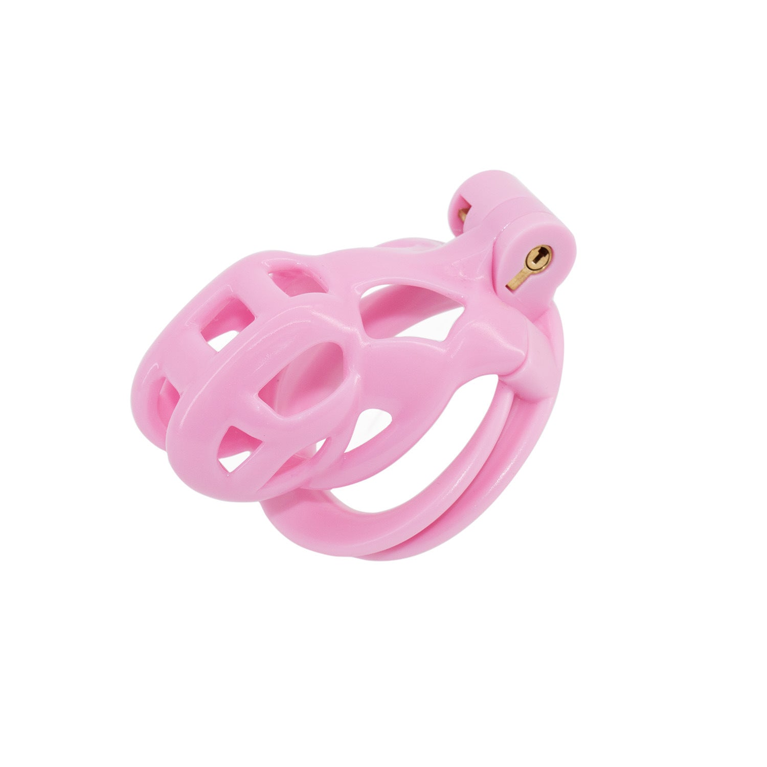 Lightweight Male Chastity Cage with Locking Ring