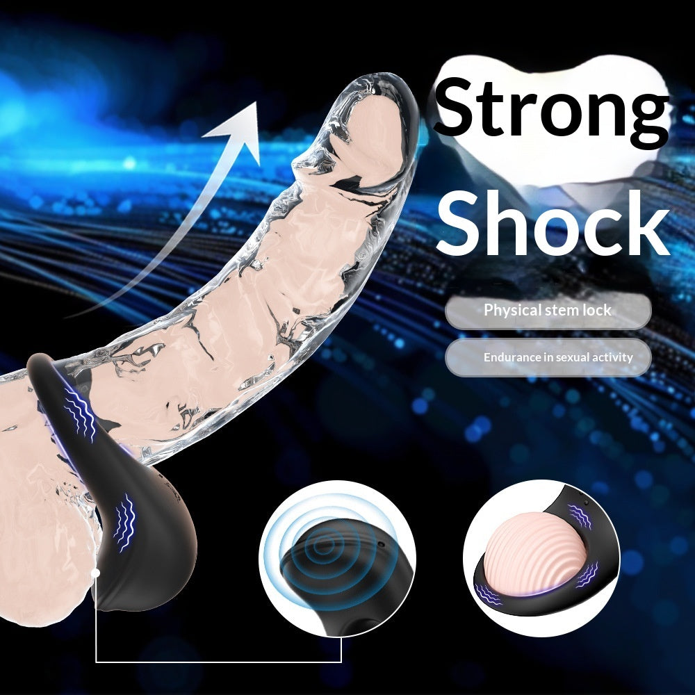 Silicone Vibrating Penis Ring – 9 Modes
