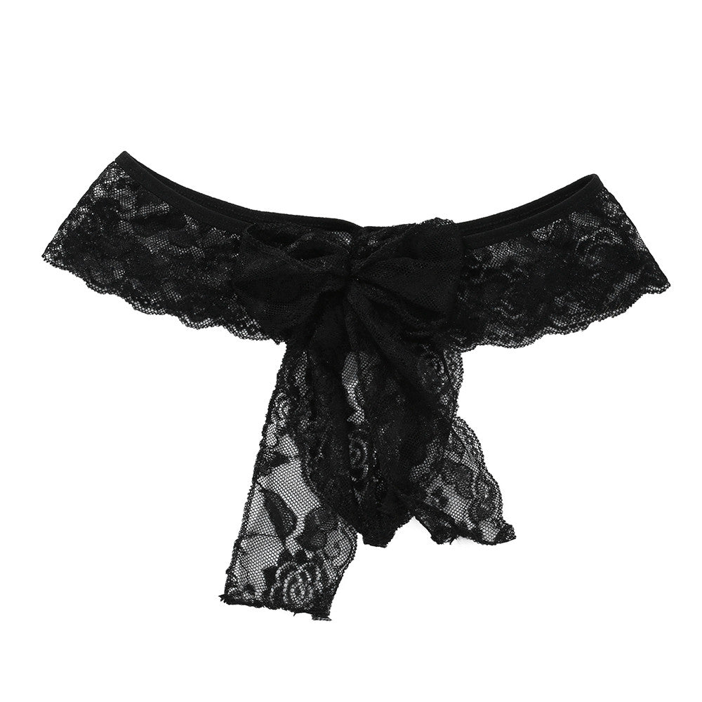 Women's Bow Tie Lace Shorts – Sexy Underwear