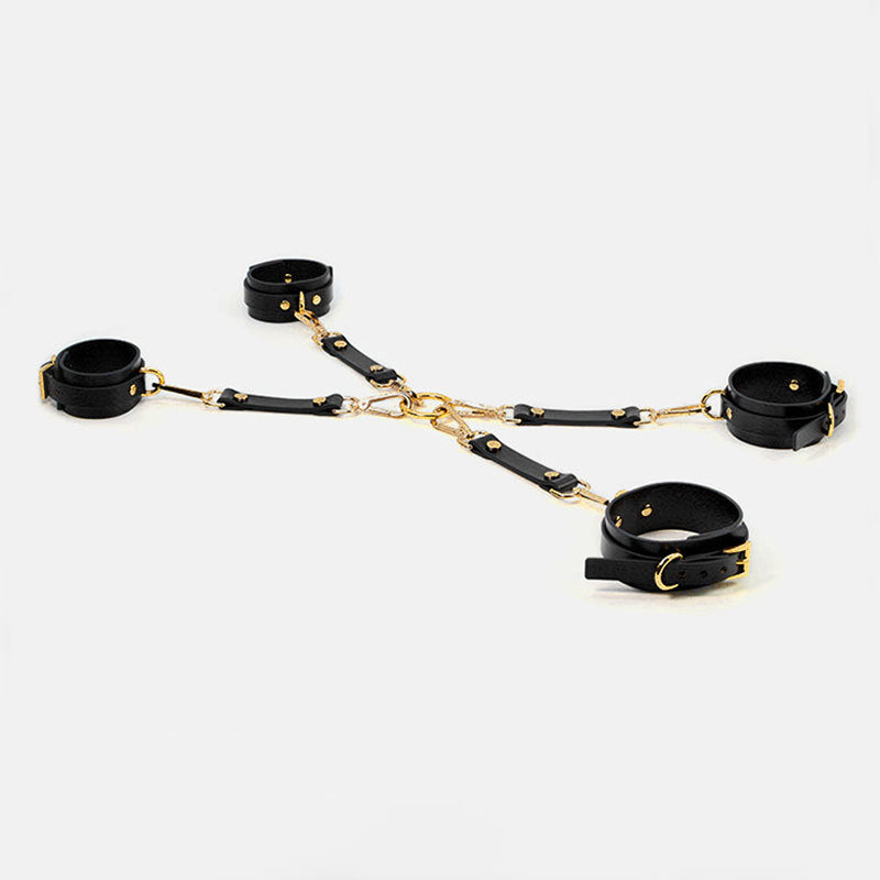 Leather Handcuff Script Kill Magic Props