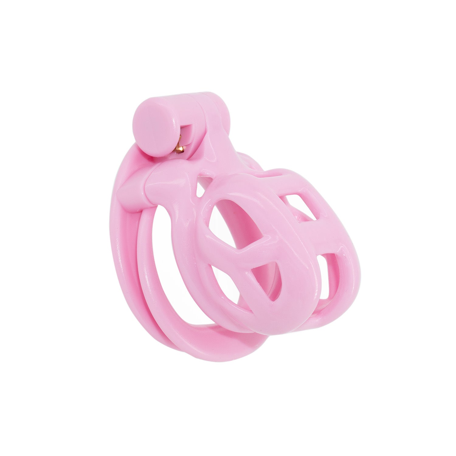 Lightweight Male Chastity Cage with Locking Ring