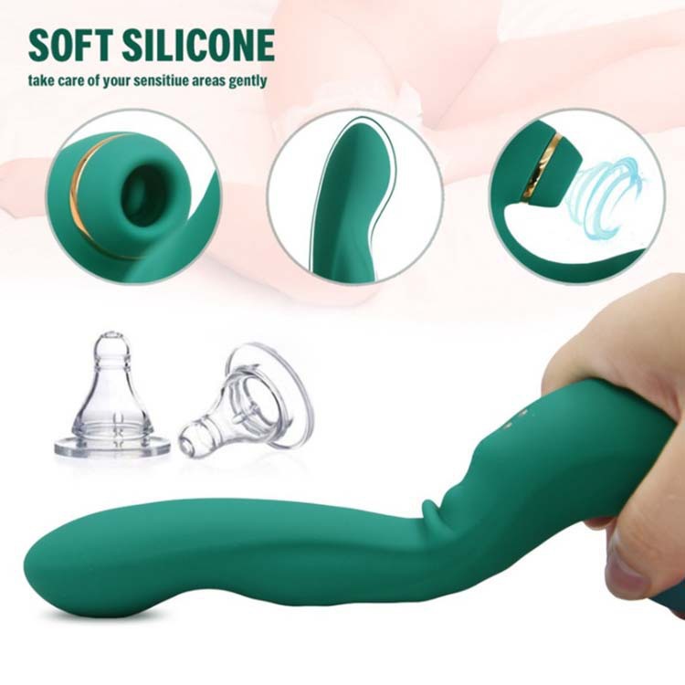 Silicone Sucking Vibrator for Women – USB Rechargeable