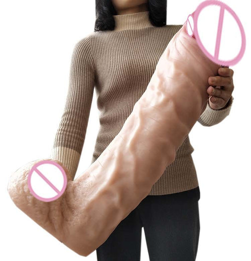Giant Realistic Silicone Dildo – 55cm Massive