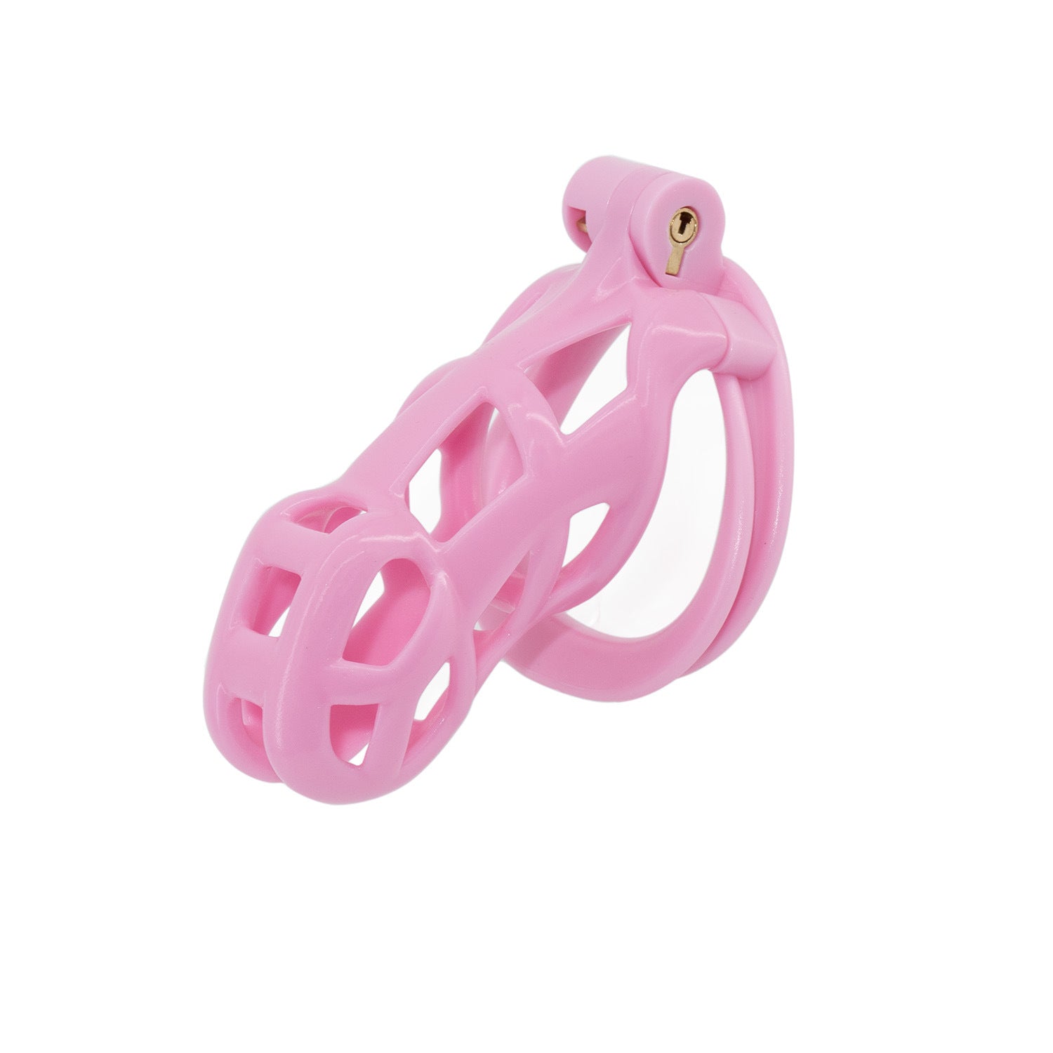 Lightweight Male Chastity Cage with Locking Ring