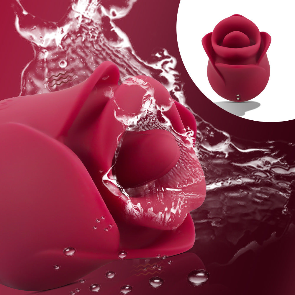 Rose Tongue Licking Vibrator